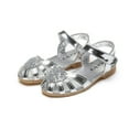 thumbnail image 1 of Chaussures Fille Princess Enfant Danse Fête Robe Sandales Plates Chaussures d'Été, 1 of 5
