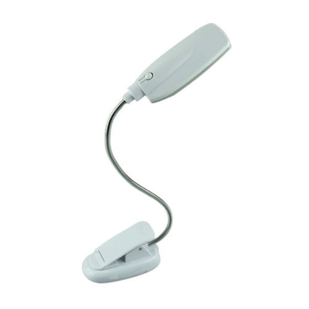 FLW Flexible USB/Battery Powered 28LED Light Clipon Bed Table Desk Reading Lamp