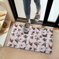 thumbnail image 2 of Cute Boston Terrier Dog and Pink Love Heart Door Rugs,Washable Non Slip Door Mats Indoor,Decorative Door Mats,Entry Mat Indoor for Entrance,Bedroom,Kitchen,Bathroom,16"x24", 2 of 6