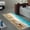 Multi12, variant on Non Slip Bath Rugs Sponge Foam for Bathroom,Soft Flannel Mat Rug for Living Room, Absorbent Water Clearance MatS for Forlaundry Room and Kitchen,Ocean Beach Themed Carpt 24x16 Inches
