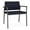 Open House Navy, variant on Avon Reception Waiting Oversize Chair UPH Seat Back / Charcoal Steel / Navy Blue