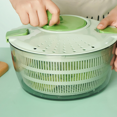 thumbnail image 2 of Large Salad Spinner with Drain, Bowl, and Colander - Quick and Easy Multi-Use Lettuce Spinner, Vegetable Dryer, Fruit Washer, 2 of 5
