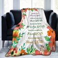 thumbnail image 1 of Healing Throw Blanket- Christian Prayer Caring Blanket Names of God Inspirational Soft Inspirational Blankets and Throws 40x 50 inch Throw Blankets Perfect Caring Gift for Kids Mens Womens, 1 of 6