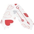 thumbnail image 2 of Coolnut 13"x70" Rectangle Hearts and Arrows Printed Table Runner for Wedding Birthday Holiday, 2 of 5