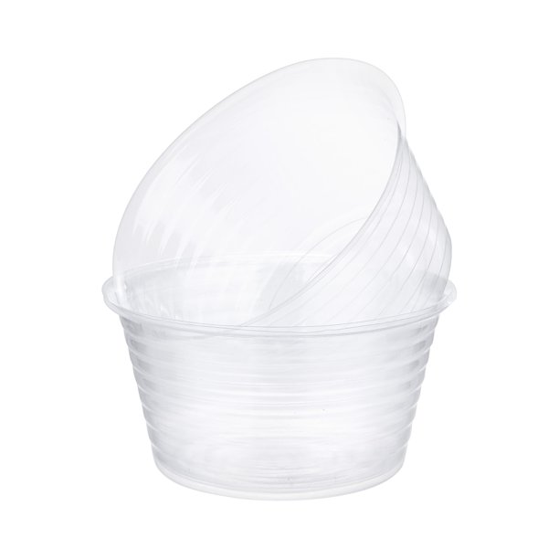 Uxcell 5-Pack Platillos para Macetas, Platillos de Plástico de 7 Pulgadas para Macetas, Bandeja de Drenaje para Macetas de Interior y Exterior