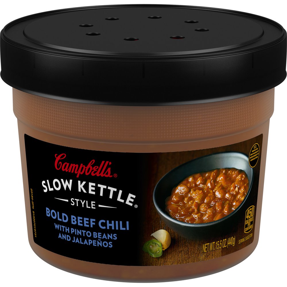 Campbell's Slow Kettle Style Bold Beef Chili with Pinto Beans and