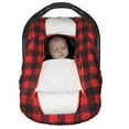 thumbnail image 2 of Jolly Jumper Arctic Sneak-a-Peek – Housse d’hiver pour siège d’auto pour bébé | Doublée en polaire, avec rebord élastiqué, rabat “coucou” et double fermeture éclair | Lavable à la machine, 2 of 4