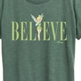 thumbnail image 3 of Tinker Bell - Believe  - Ladies Short Sleeve Classic Fit Tee, 3 of 5