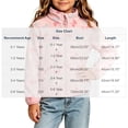 thumbnail image 3 of Nugftut Girls Fleece Jacket Warm Stand Collar Jacket Zip-up Lightweight Long Sleeve Coat for Kids Size 0-1, 3 of 5