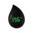 thumbnail image 2 of Aquarium Thermometer Small Temperature Gauge LED Display Fish Tank Thermometer for Fresh Water and Sea Water Tanks Black, 2 of 9