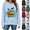 Light Blue, variant on SBYOJLPB Women's Long-Sleeved Tops Round Neck Halloween Print Holiday Top