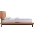 thumbnail image 4 of Modway Bethany 5 Piece Queen Panel Bedroom Set in Black and Orange, 4 of 8
