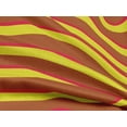 thumbnail image 4 of oneOone Rayon Rust Brown Fabric Stripes Sewing Craft Projects Fabric Prints By Yard 56 Inch Wide, 4 of 6