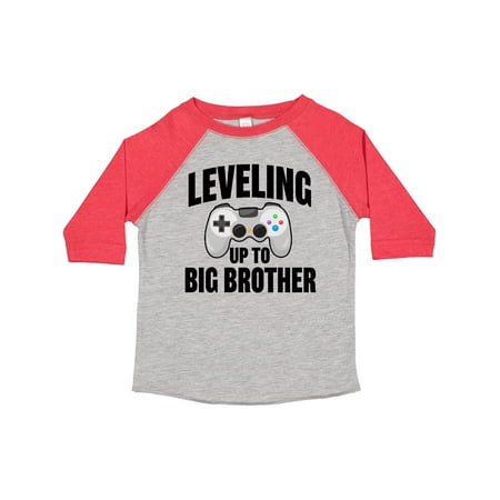 

Inktastic Leveling Up to Big Brother Gift Toddler Boy Girl T-Shirt
