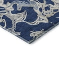 thumbnail image 3 of Addison Rugs Mayfield Premium Machine Washable Transitional Abstract Navy Rectangle Rug, 10' x 14', 3 of 6