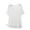 White, variant on Ymauqau Women's Plus Size Pajama Tops Soft Comfy Short Sleeve Scoop Neck Casual Sleep T-Shirts Lounge Tee Blouses