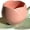 Pink, variant on Yippzo 100ml Flower Shaped Ceramic Cup And Plate Set Vintage Tulip Coffee Cups Afternoon Tea Mug