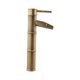 thumbnail image 4 of Basin Faucet Antique Brass Bamboo Shape Faucet Sink Mixer Faucet Single Handle Filter Impurities Kitchen Bathroom Accessories, 4 of 11