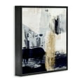 thumbnail image 4 of Stupell Industries Gold Paint Stroke Abstract Abstract Painting Black Framed Art Print Wall Art, 12 x 12, 4 of 10