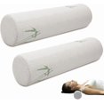 thumbnail image 1 of 2 Almohadas Enrollables para el Cuello para Dormir, Almohada Medio Cilindro, Cojín Medio Cilindro de Memory, Almohada Cervical de Espuma Viscoelástica, 1 of 5