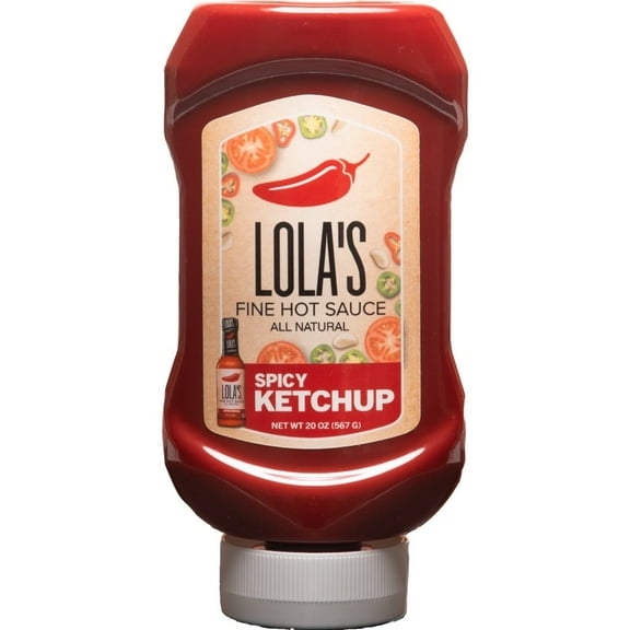 Lola's Fine Spicy Ketchup | 20oz. | Gluten Free
