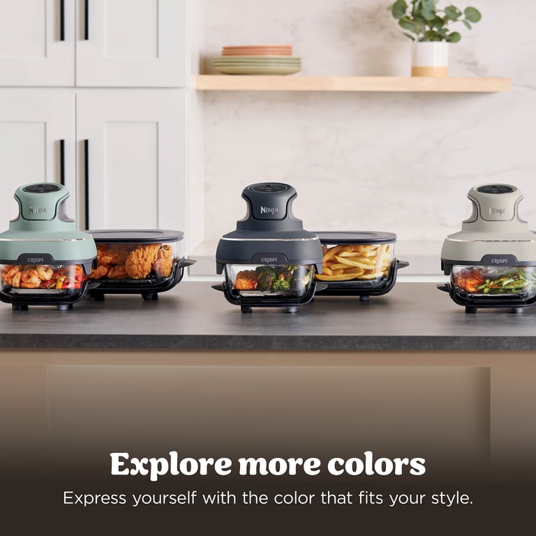 Ninja, Air Fryer, FN101GY, 4-Qt & 6-Cup Glass Containers - Walmart.com