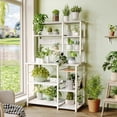 thumbnail image 6 of Amadwell 39.4" Large Bakers Rack, 6-Tier Microwave Stand with Power Outlets, Kitchen Shelf with Wire Basket, 6 of 8