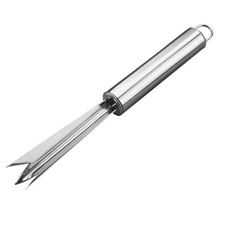 

4pcs Stainless Steel Pineapple Skin Remover Eye Peeler Sead Remover Kitchen Gadget for Home (Silver)