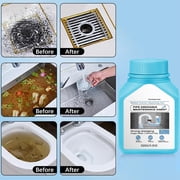 Ratfeit Heavy-Duty Drain Cleaning Powder 320G - Fast-Acting Enzyme & Caustic Formula For Kitchen & Bathroom Pipes