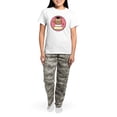 thumbnail image 4 of CafePress - Graduation Owl Pajamas - Women's Short Sleeve Print T-Shirt and Pants Light Cotton Pajama Set, 4 of 7