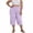 W2/Purple, variant on Axiiglly Plus Size Capris for Women Smocked Waist Relaxed Fit Stretch Pull On Capri Pants with Pockets 2026, L-5XL