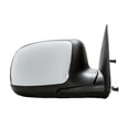 thumbnail image 2 of For GMC Yukon/Yukon XL 1500/2500 Door Mirror 2000-2006 Passenger Side | Manual Folding | Chrome | Replacement For GM1321208 | 25876715, 2 of 4