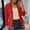 Red, variant on BRGZLK Oversize Open Front Blazer-Business for Women Fall Fashion Solid Color Casual Long Sleeve Elegant Cardigan Jacket with Full Lining Red M