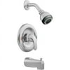 Moen L82694 Chrome Adler Single Handle Posi-Temp Tub and Shower Faucet