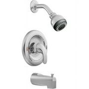 Moen L82694 Chrome Adler Single Handle Posi-Temp Tub and Shower Faucet