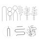 thumbnail image 5 of GOOHOCHY 6Ud Estructura Metálica Para Plantas Trepadoras Ideal Para Y Vegetales En Macetas, 5 of 8