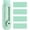 Green, variant on 4+1 Pack Retractable Pink Erasers, Sliding Pencil Eraser with 4 Refills, PVC Clean Removal Tool for Office, Home, Study Use