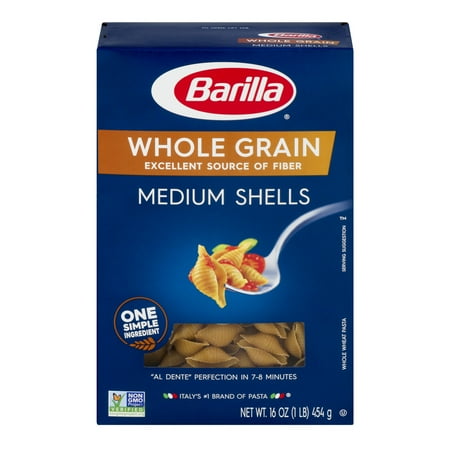 Barilla Pasta Whole Grain Medium Shells, 16.0 OZ