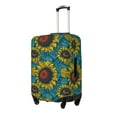 thumbnail image 2 of Bingfone Sunflowers Luggage Cover Washable Suitcase Cover Protector Anti-scratch Suitcase cover Fits 18-32 Inch Luggage, 2 of 8