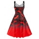 thumbnail image 2 of Vestido de Halloween Estampado Telaraña Rosegal Vestidos Estampados Tallas Grandes, 2 of 5
