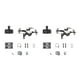 thumbnail image 2 of Bearachild Mini Dron para niños, cámara 4K, plegable, cuadricóptero rodante de 360 ​​grados, pista de vuelo, equipo fotográfico aéreo Type4 NO4, 2 of 6