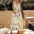 thumbnail image 2 of Various Fruits Design Sleeveless Dress Woman Fashion Long Dresses Women's Summer Suit Dress 2025, 2 of 7
