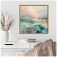 thumbnail image 4 of Amanti Art Pink Morning V Framed Canvas Wall Art Print, 4 of 6