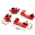 thumbnail image 3 of RCGOFOLLOW Kit de Moyeu de Direction pour Traxxas 1/10 SLASH Crawler Rouge, 3 of 6