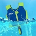 thumbnail image 2 of DHFJKG Kids Swim Life Jacket Swimwear Floties Vest For 2-8 Years Swimming Training Water Activities Zipper Buoyancy Jacket With Adjustable Straps, 2 of 9