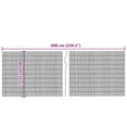 thumbnail image 4 of vidaXL Garden Fence 600x90 cm Reed, 4 of 4