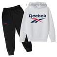 thumbnail image 2 of Sudadera con capucha deportiva de marca de algodón para niños, nueva primavera/verano, conjunto de sudadera con capucha deportiva para exteriores de moda juvenil, de 2 a 14 años, 2 of 4