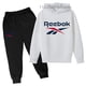 thumbnail image 2 of Sudadera con capucha deportiva de marca de algodón para niños, nueva primavera/verano, conjunto de sudadera con capucha deportiva para exteriores de moda juvenil, de 2 a 14 años, 2 of 4
