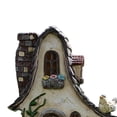 thumbnail image 4 of Casa de jardín de hadas Baoblaze miniatura de resina 14x12x20cm, 4 of 8