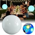 thumbnail image 2 of Light Up Beach Ball 20 Inch Inflatable Glow in The Dark Pool Toys for Adults and Kids 8-12 LED Floating Pool Games for Night Swimming Summer Beach Party Decorations, 2 of 8